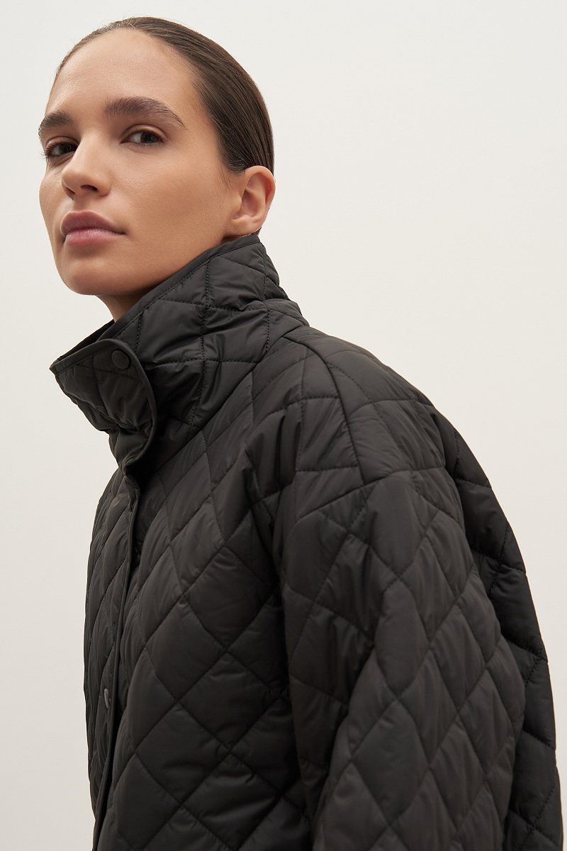 Куртка утепленная с воротником стойкой, Модель FAD11029, Фото №5