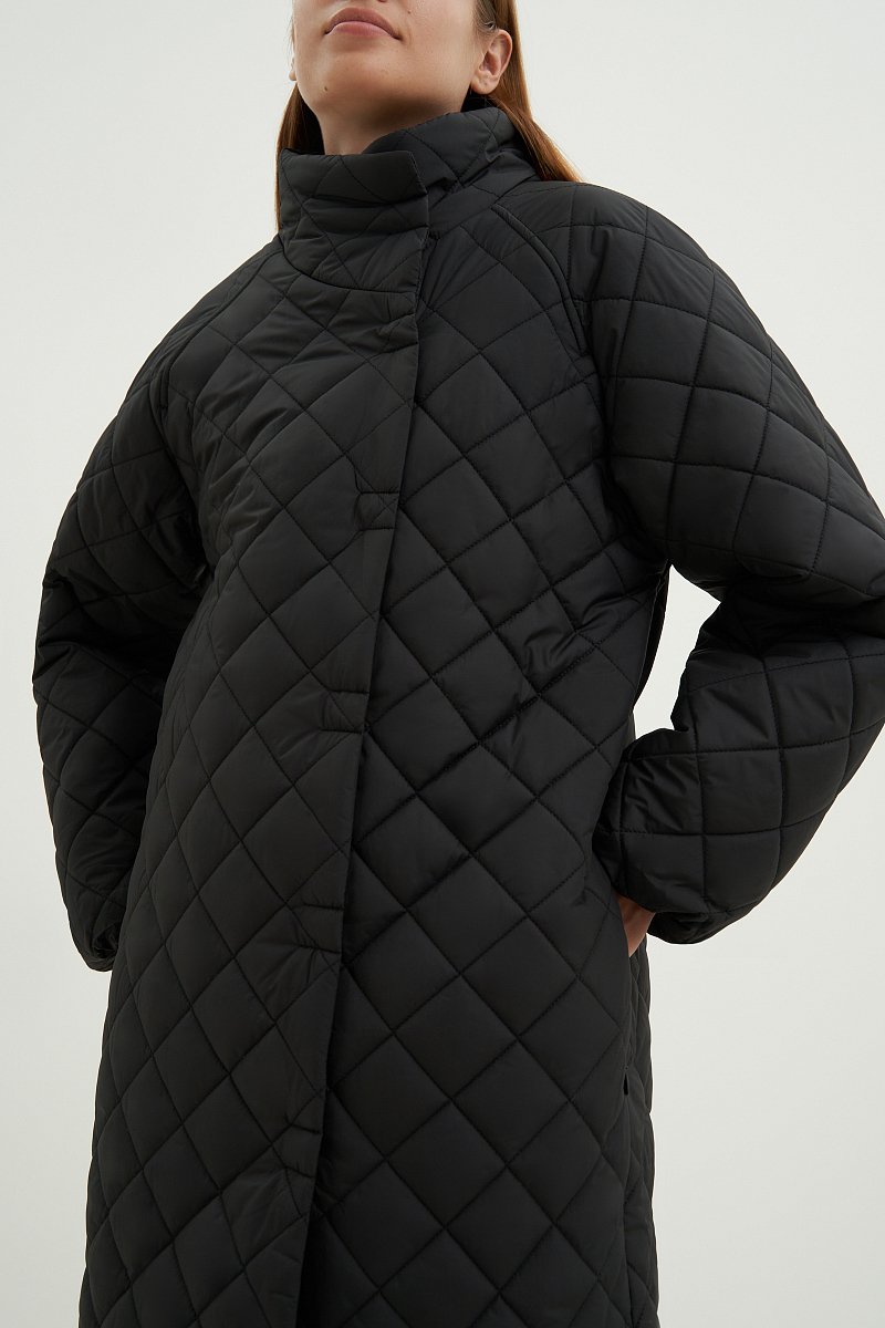 Стеганое женское пальто, Модель FAD11030, Фото №3
