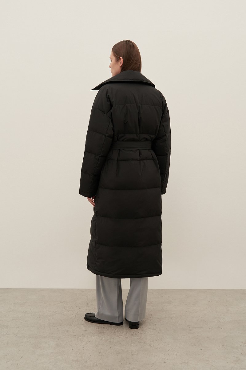 Стеганое женское пальто, Модель FAD11035, Фото №4