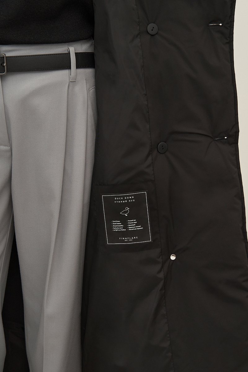 Пальто с утиным пухом прямого силуэта, Модель FAD11035, Фото №5
