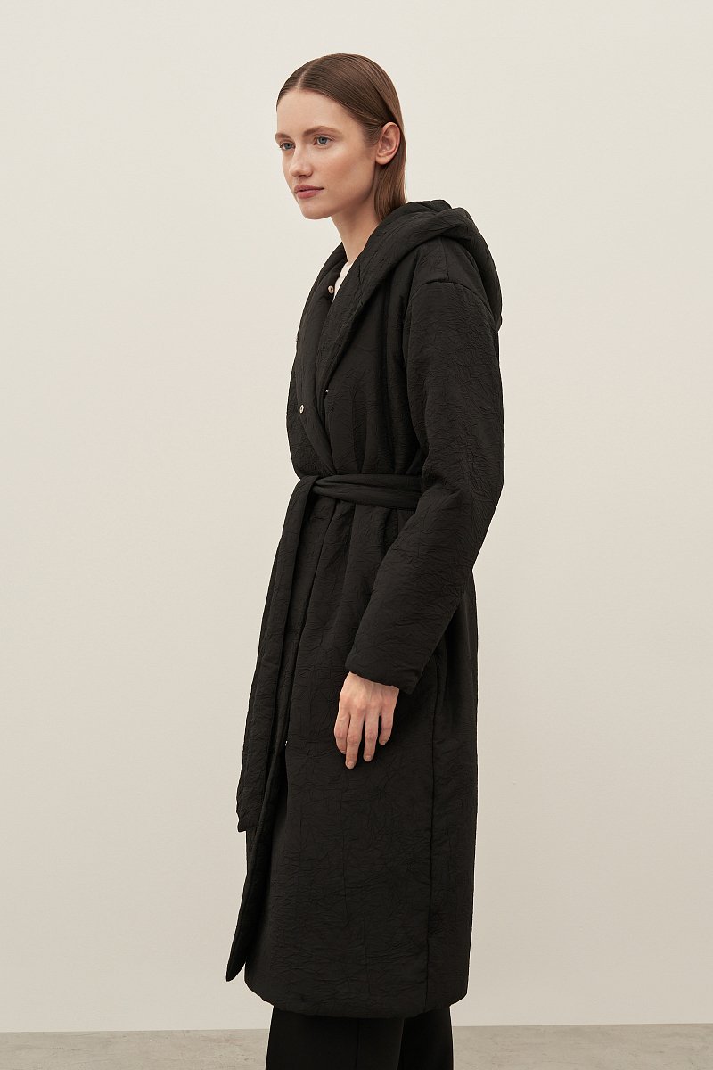 Стеганое женское пальто, Модель FAD11044, Фото №4