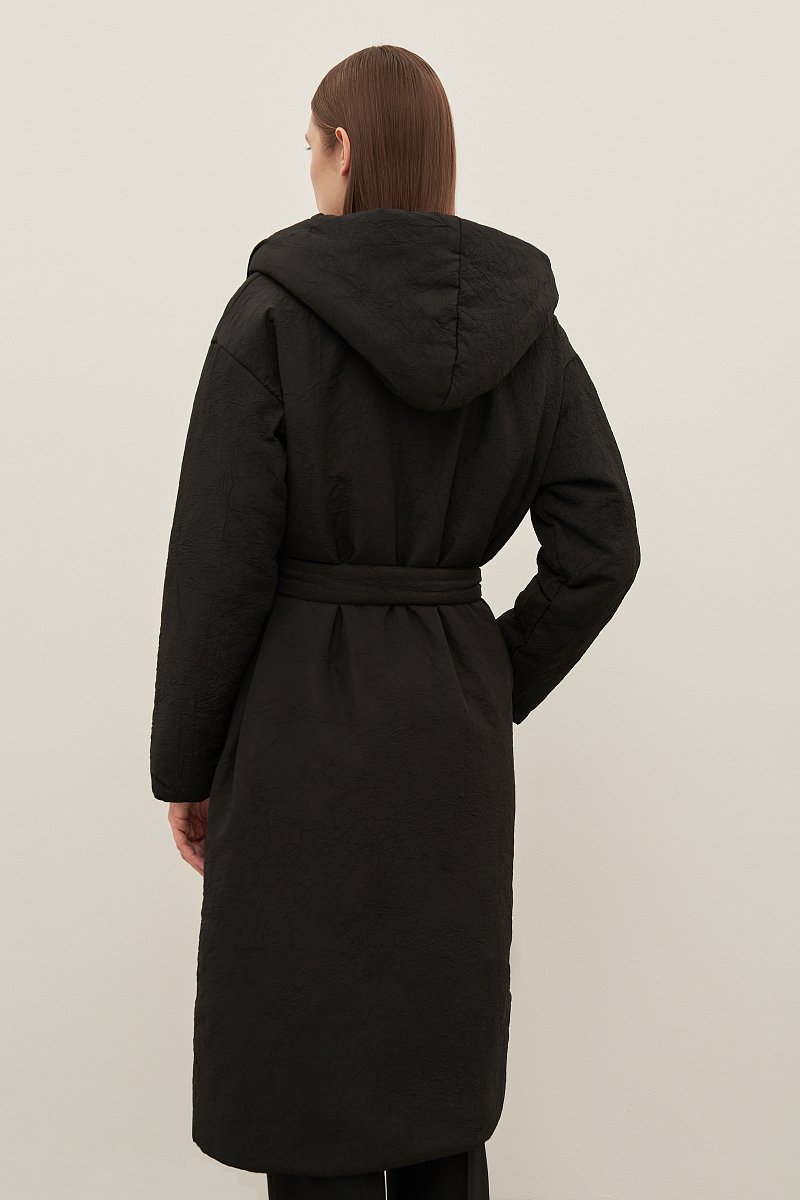 Пальто утепленное с поясом, Модель FAD11044, Фото №5