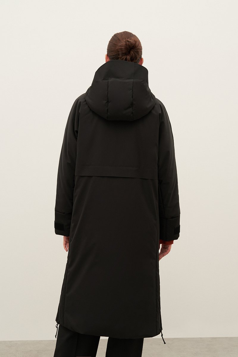 Женское пальто с капюшоном, Модель FAD11058, Фото №5