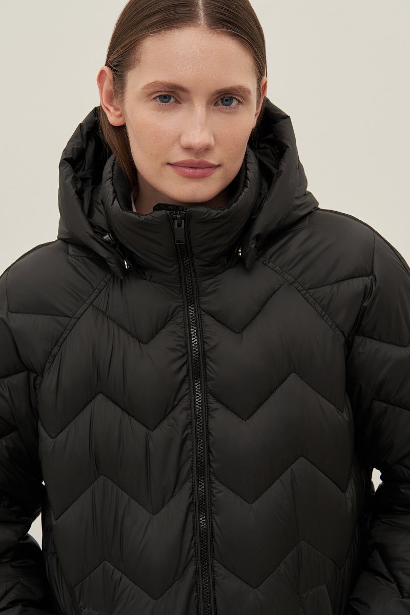 Пальто женское с капюшоном, Модель FAD11060, Фото №5