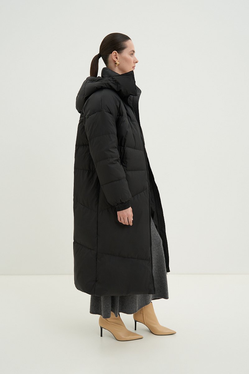 Пуховое женское пальто, Модель FAD11067, Фото №2