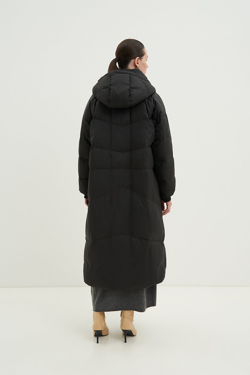 Пуховое женское пальто, Модель FAD11067, Фото №3