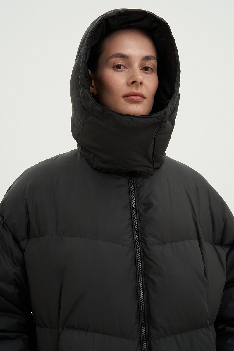 Пуховое женское пальто, Модель FAD11067, Фото №5