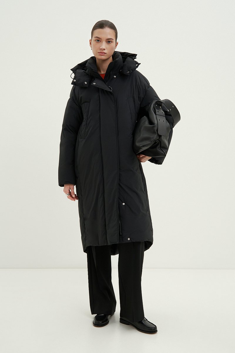 Пуховое женское пальто, Модель FAD11069, Фото №2