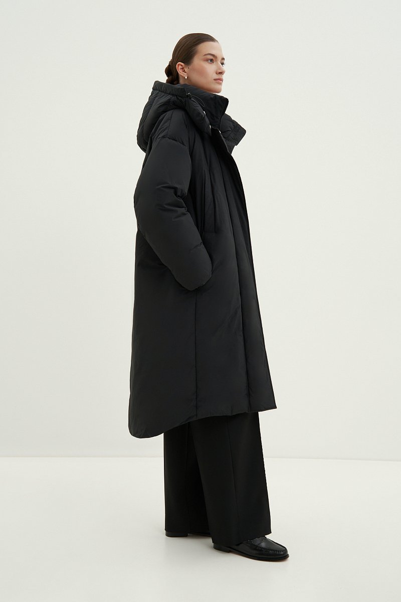 Пуховое женское пальто, Модель FAD11069, Фото №3