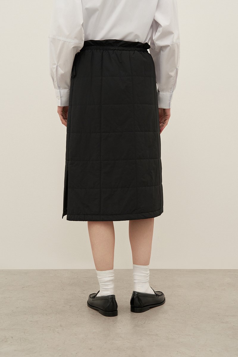 Прямая утепленная юбка, Модель FAD11072, Фото №5
