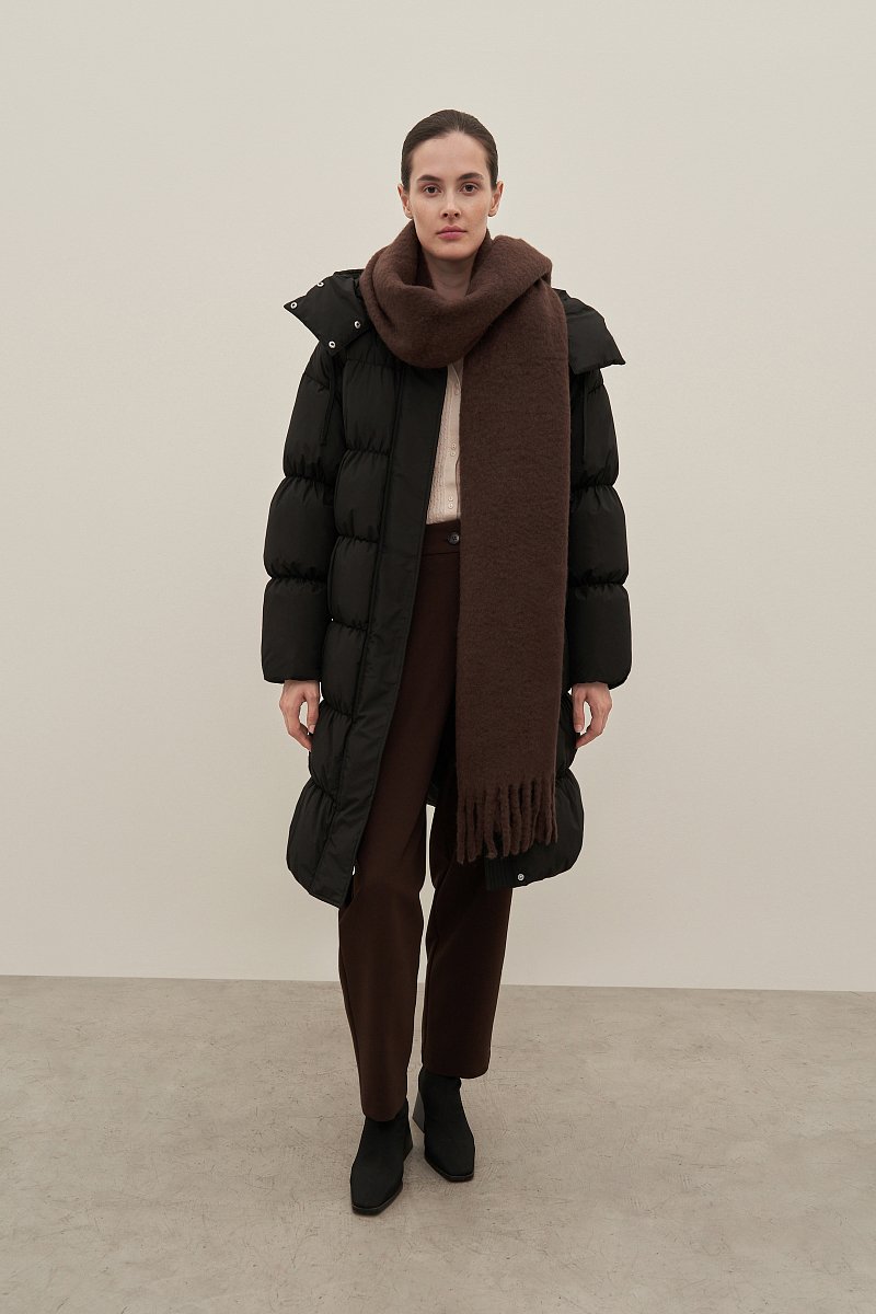 Пуховое женское пальто, Модель FAD11074, Фото №2