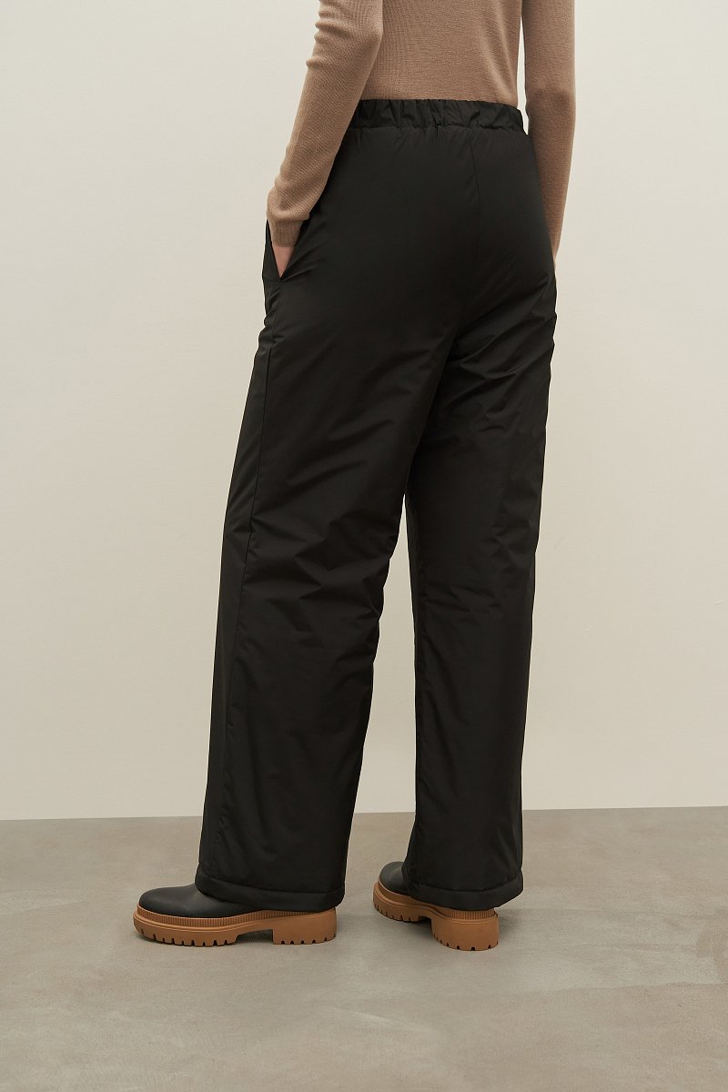 Утепленные женские брюки прямого кроя, Модель FAD11094, Фото №4