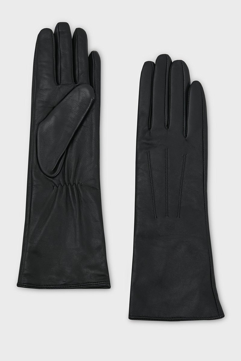 Кожаные женские перчатки, Модель FAD11300, Фото №1
