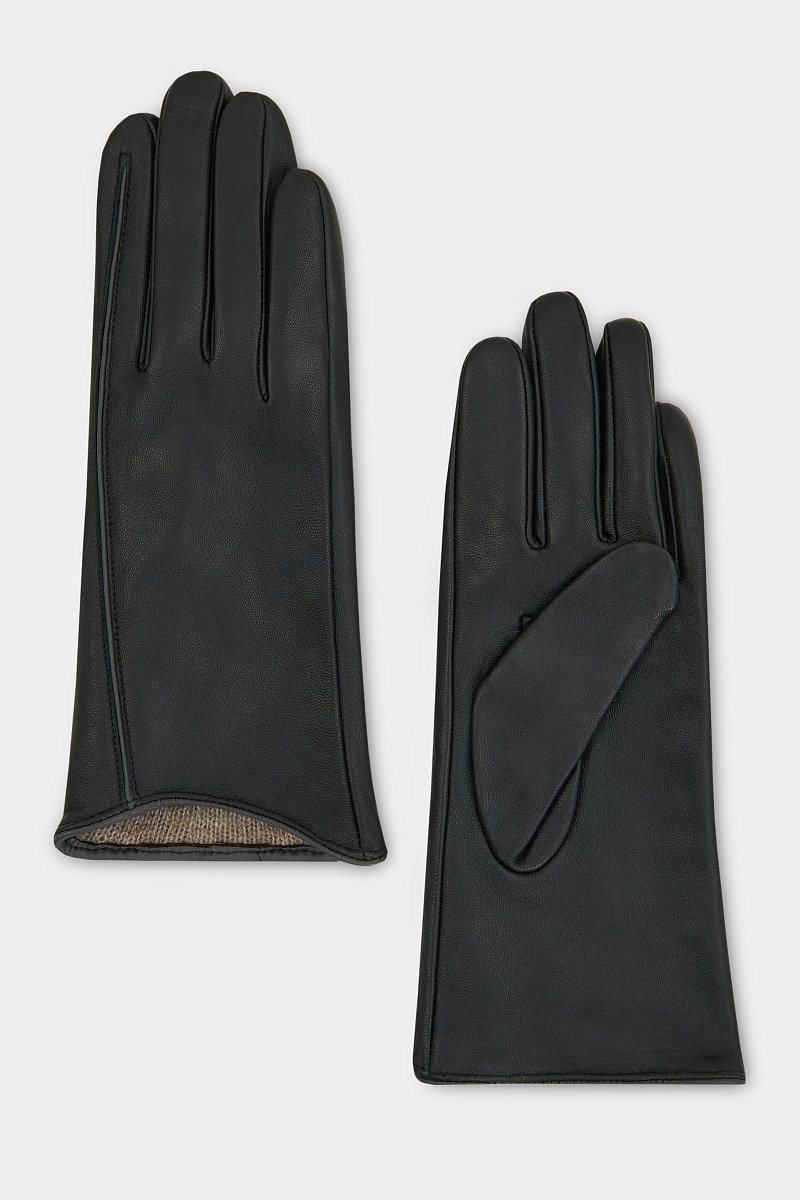 Перчатки из натуральной кожи, Модель FAD11307, Фото №1