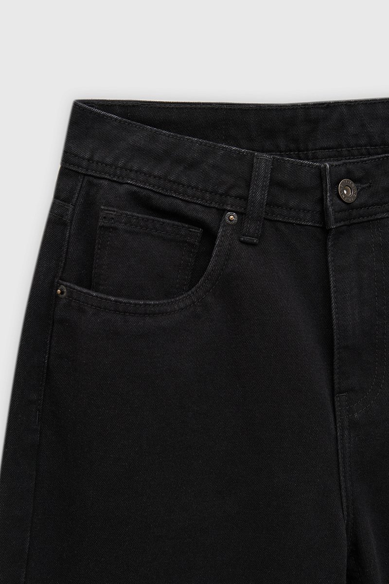 Женские джинсы loose fit с высокой посадкой, Модель FAD15008, Фото №6