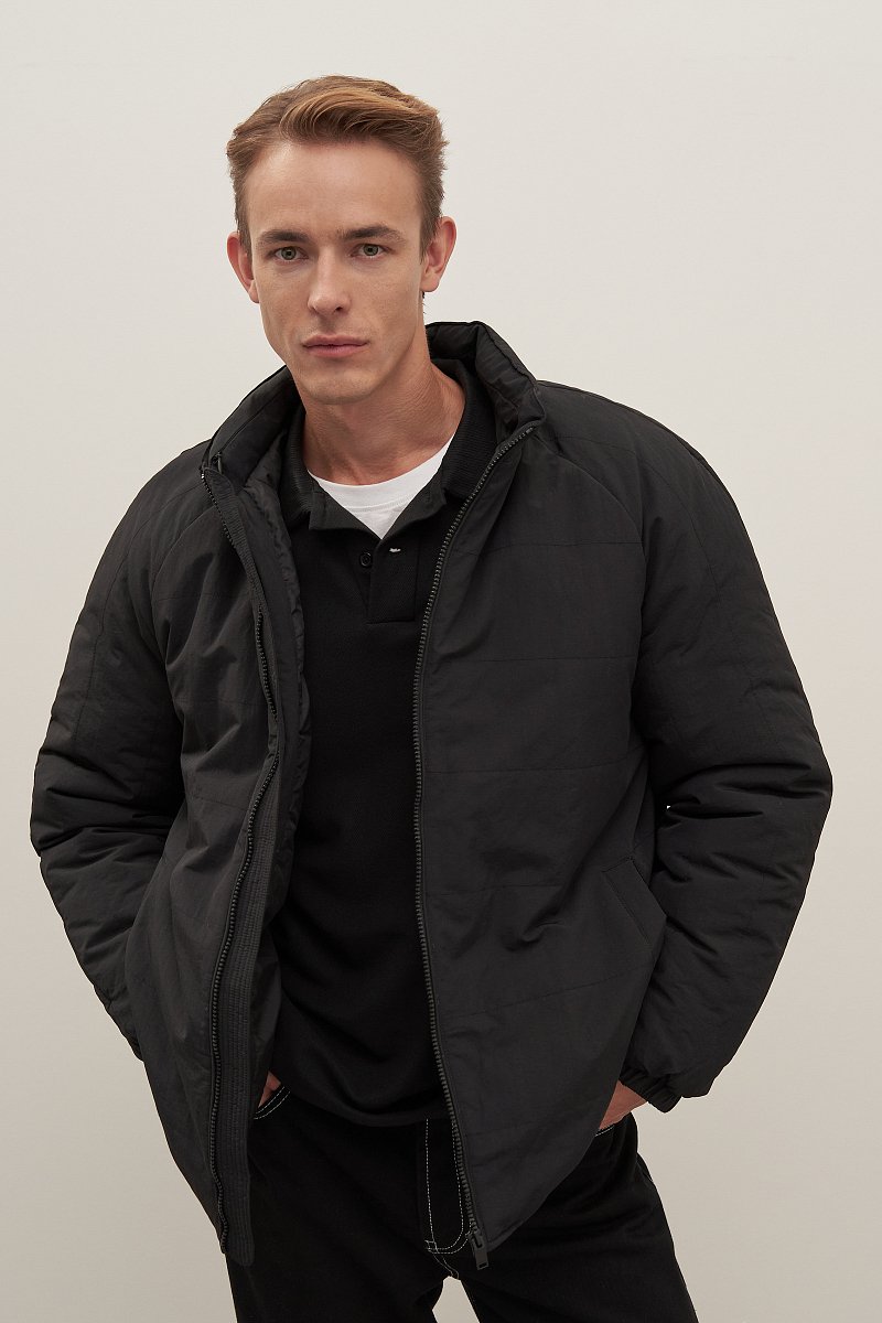 Куртка утепленная с воротником стойкой, Модель FAD21008, Фото №1