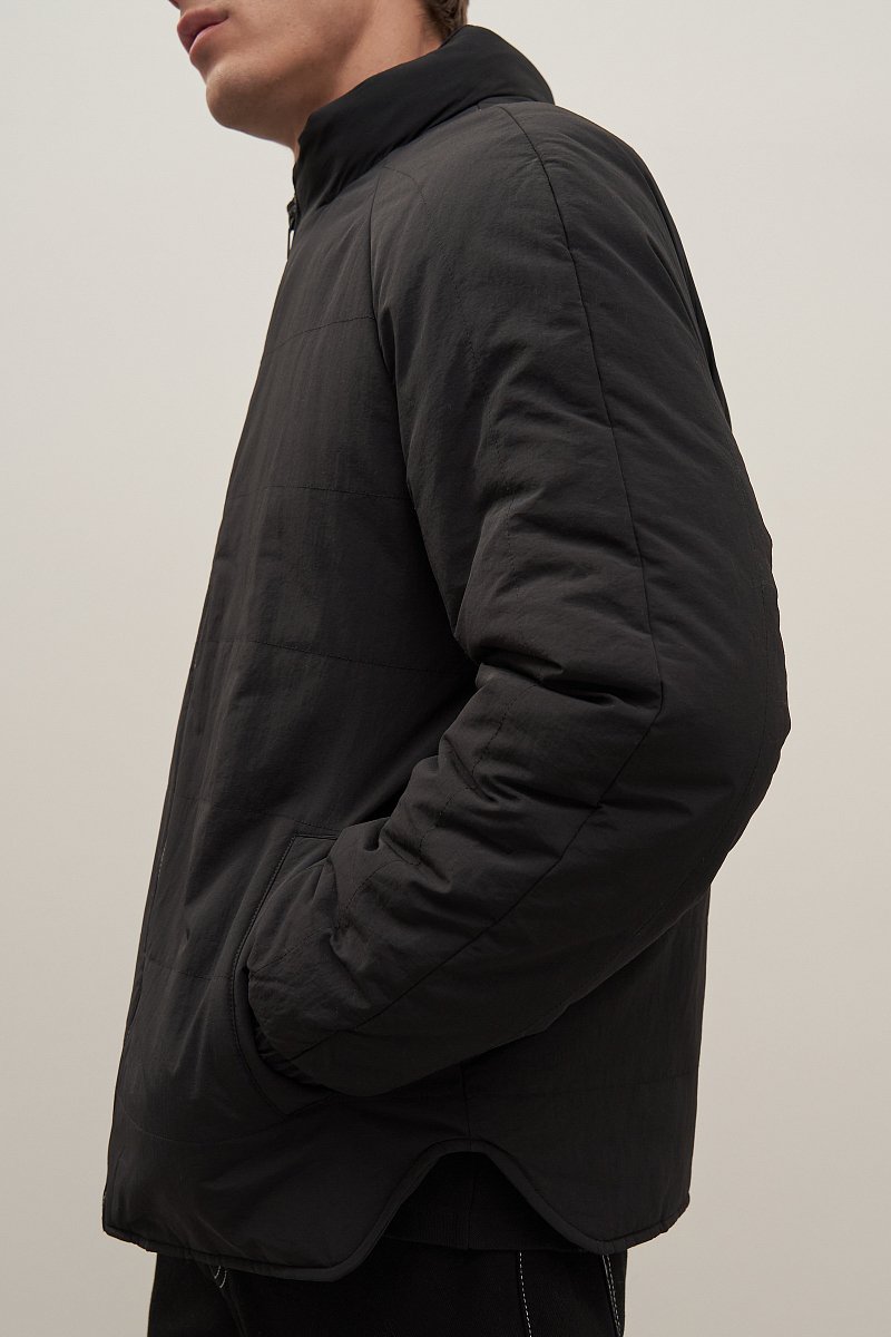 Куртка утепленная с воротником стойкой, Модель FAD21008, Фото №3