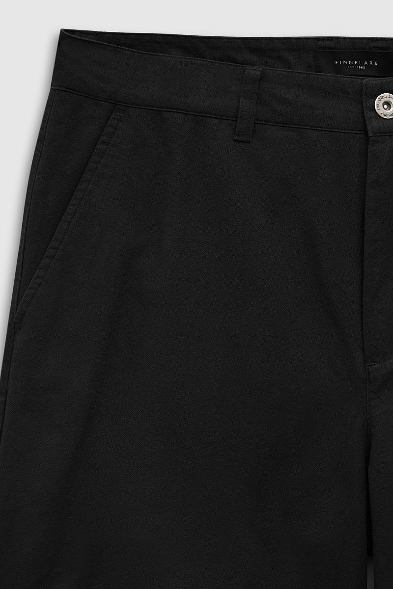 Хлопковые мужские брюки со средней посадкой, Модель FAD210104, Фото №6
