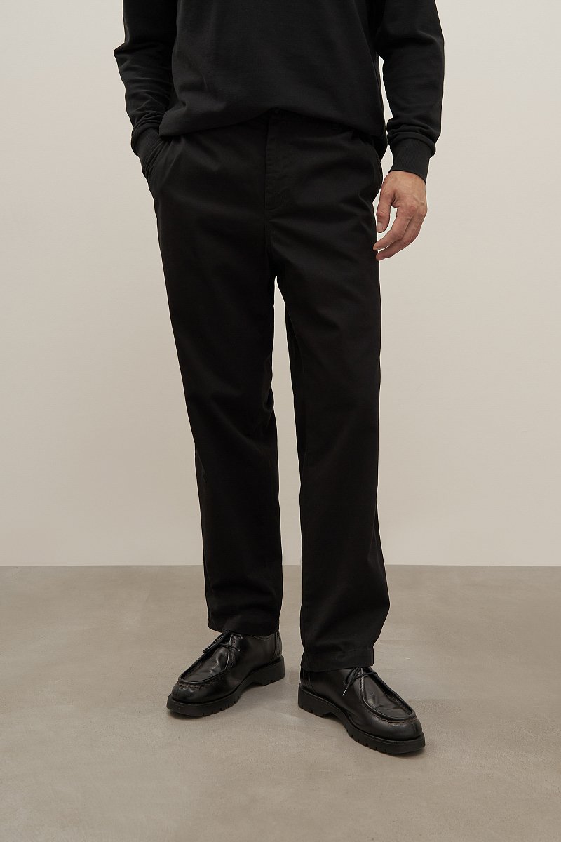 Мужские брюки прямого кроя, Модель FAD21037, Фото №2