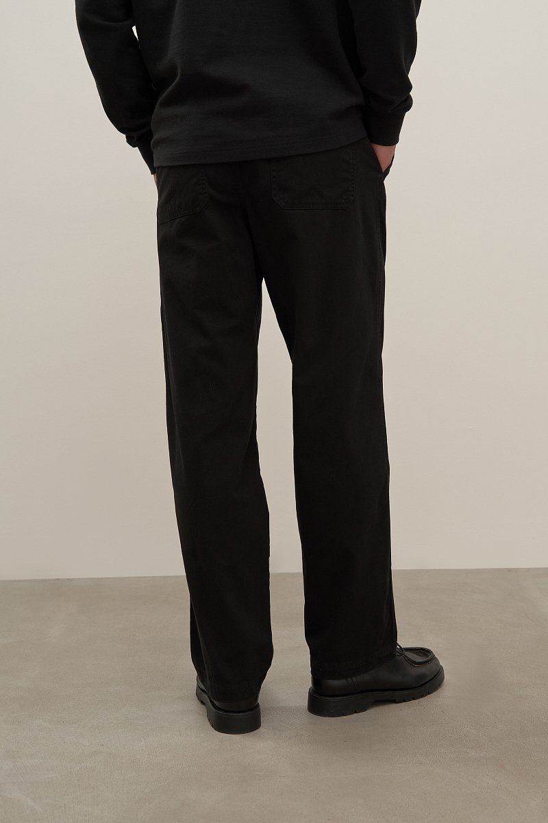 Мужские брюки прямого кроя, Модель FAD21037, Фото №4