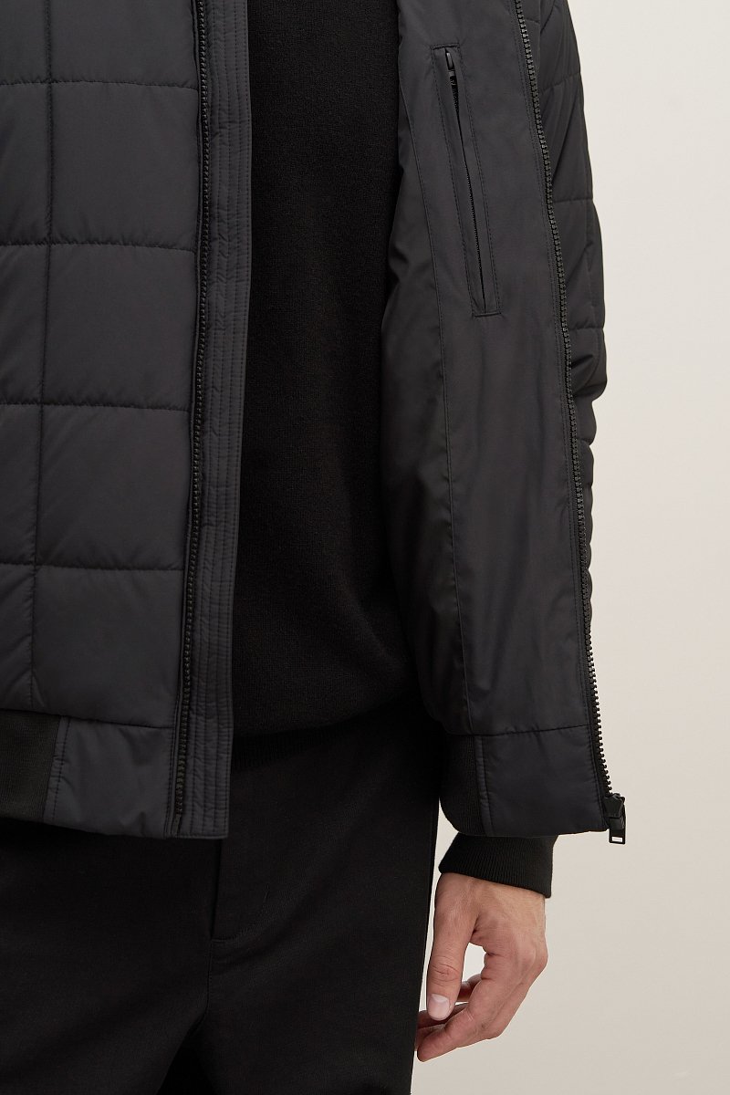 Куртка утепленная с воротником стойкой, Модель FAD21040, Фото №6