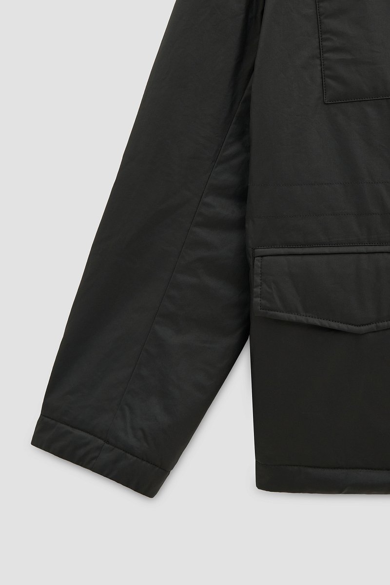 Куртка утепленная с воротником стойкой, Модель FAD21043, Фото №7