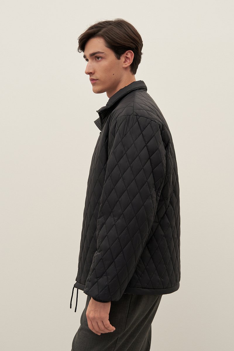 Куртка утепленная с воротником стойкой, Модель FAD21051, Фото №3