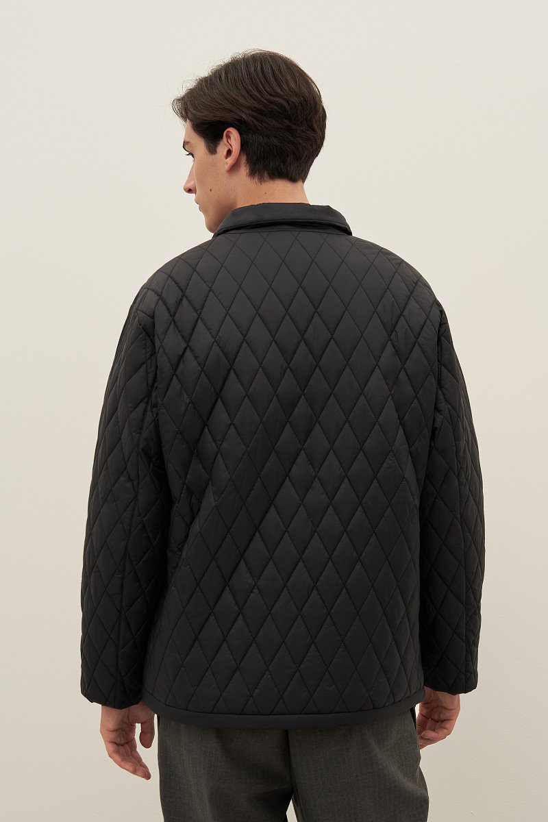 Куртка утепленная с воротником стойкой, Модель FAD21051, Фото №4