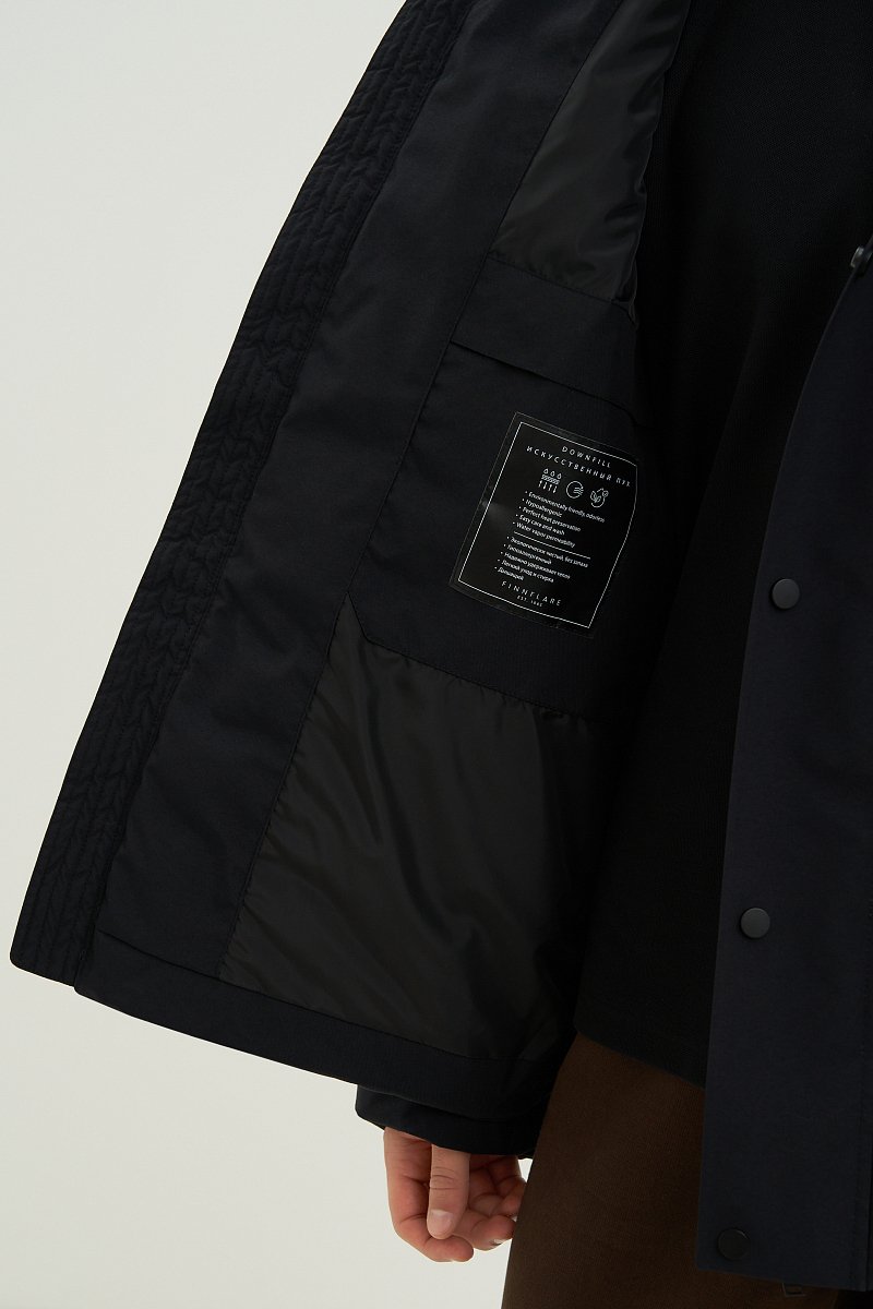 Куртка утепленная из водонепроницаемой ткани, Модель FAD21066, Фото №6