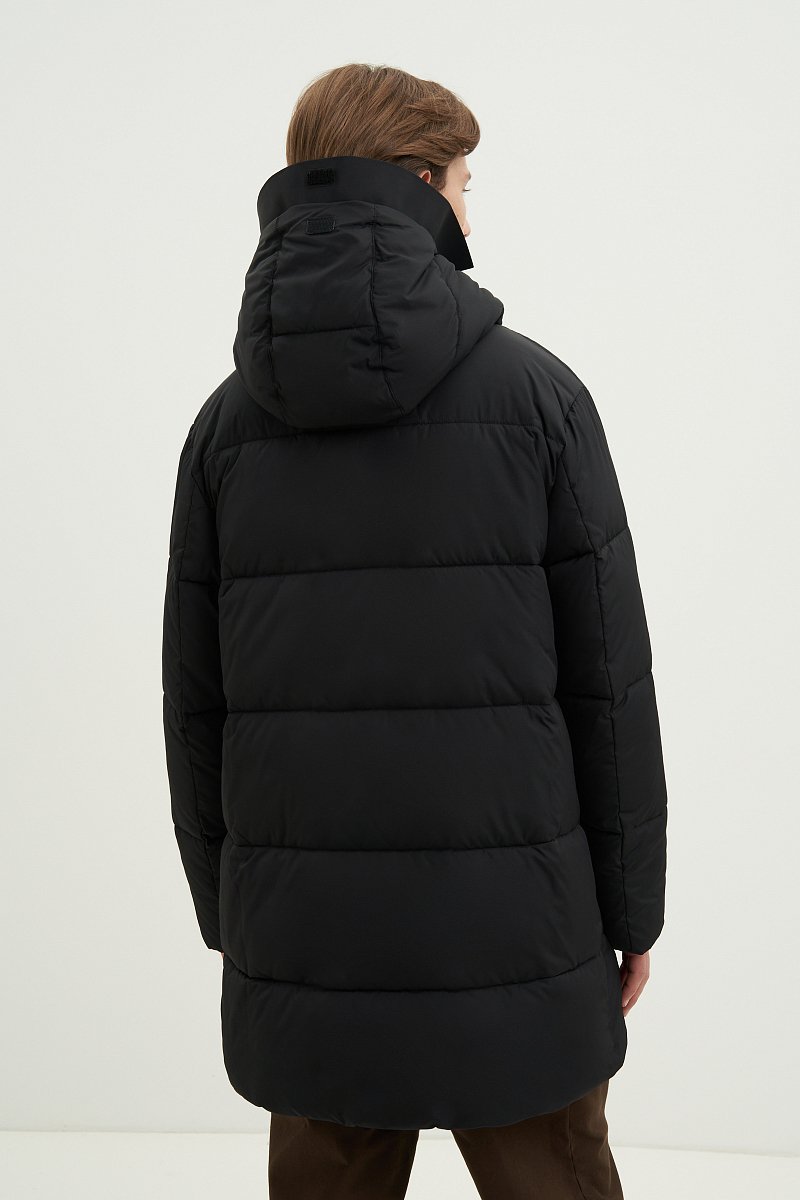Пальто утепленное с капюшоном, Модель FAD21069, Фото №4