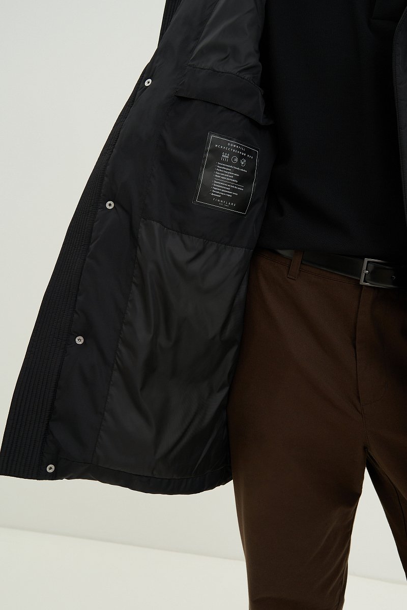 Мужское пальто с капюшоном, Модель FAD21069, Фото №6