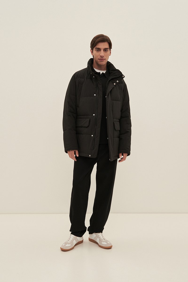 Удлиненная мужская куртка, Модель FAD21070, Фото №2