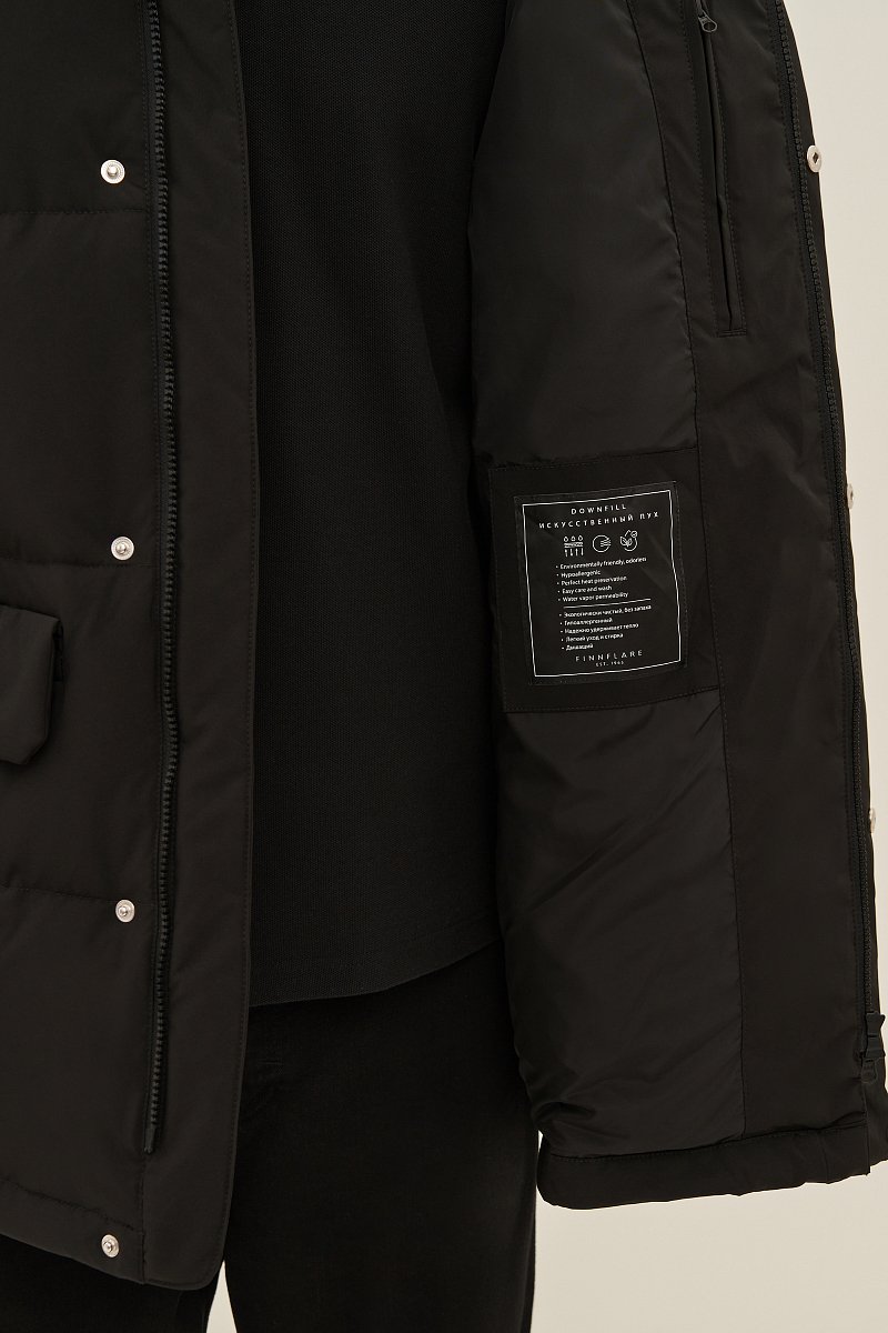 Куртка утепленная из водонепроницаемой ткани, Модель FAD21070, Фото №6