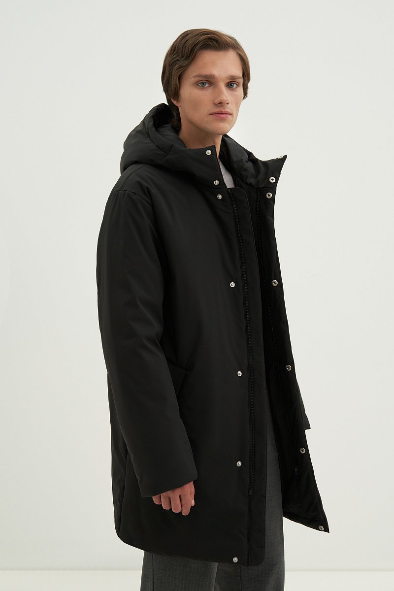 Пальто утепленное с капюшоном, Модель FAD21071, Фото №4