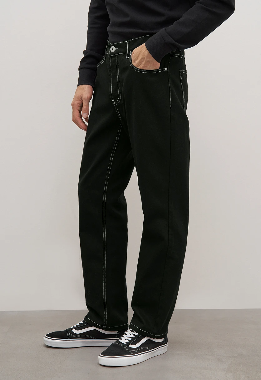 Джинсы straight fit мужские, Модель FAD25003, Фото №3