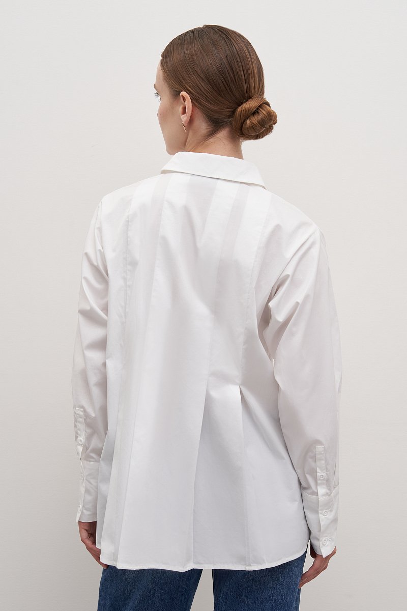 женская рубашка из хлопка, Модель FAD110246, Фото №6