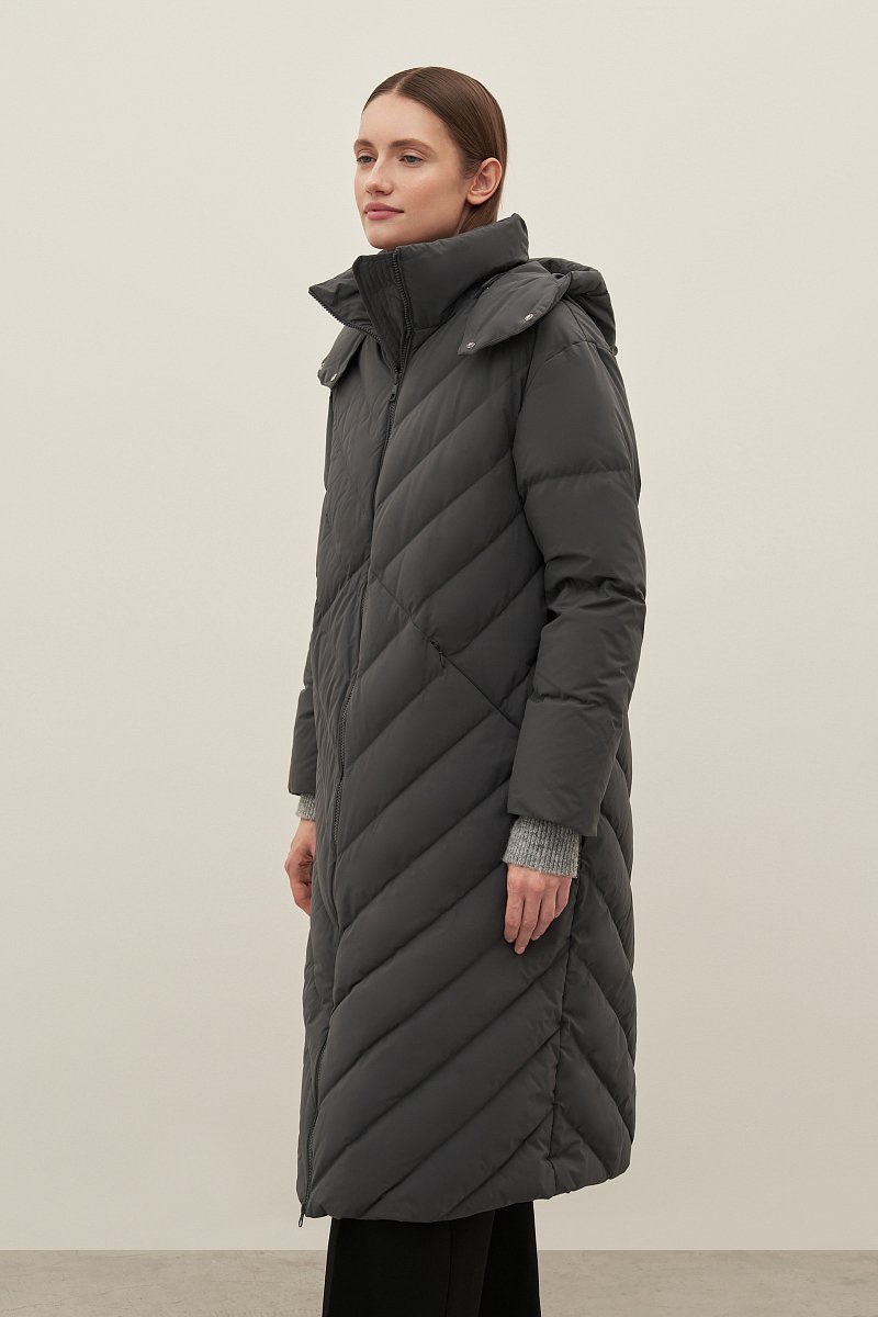 Стеганое женское пальто, Модель FAD110101, Фото №3