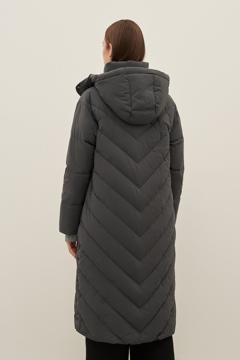 Стеганое женское пальто, Модель FAD110101, Фото №4