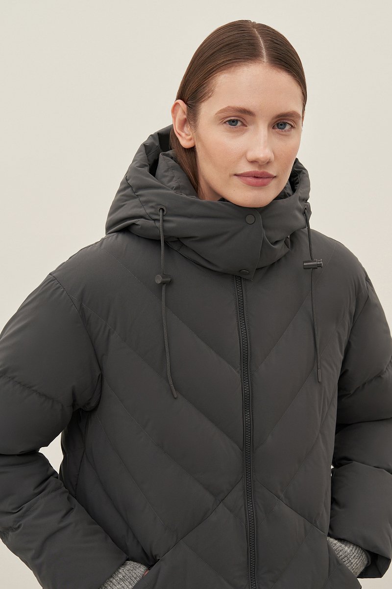 Стеганое женское пальто, Модель FAD110101, Фото №6