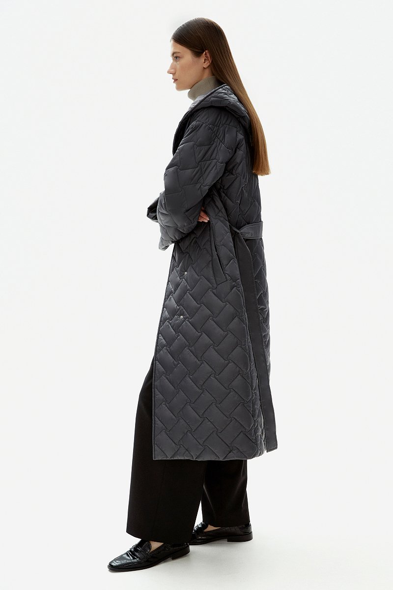 Утепленное женское пальто, Модель FAD11012, Фото №3