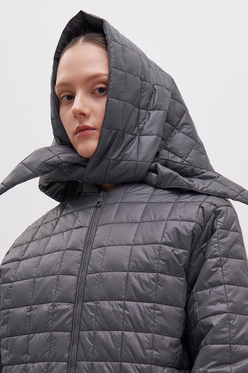 Утепленное женское пальто, Модель FAD11013, Фото №6