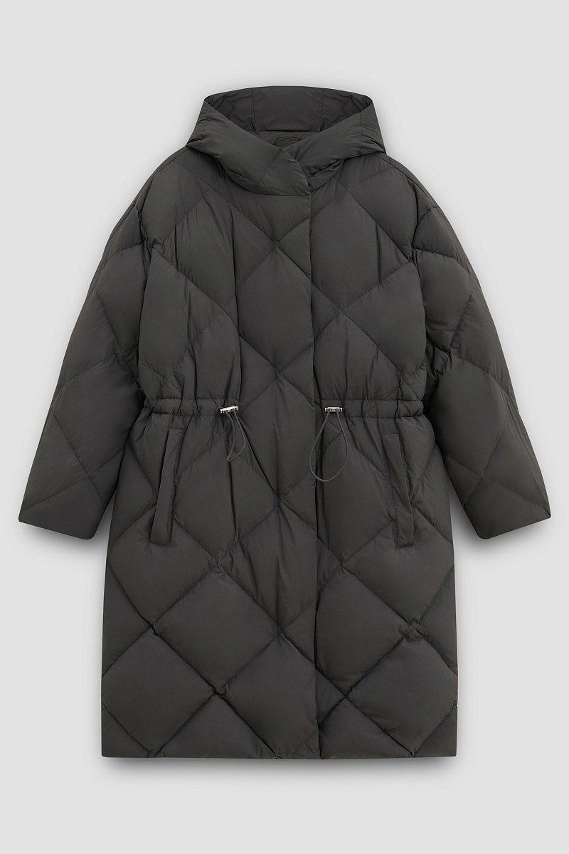 Пуховое пальто из водонепроницаемой ткани, Модель FAD11031, Фото №8