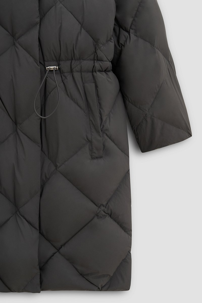 Пуховое пальто из водонепроницаемой ткани, Модель FAD11031, Фото №7
