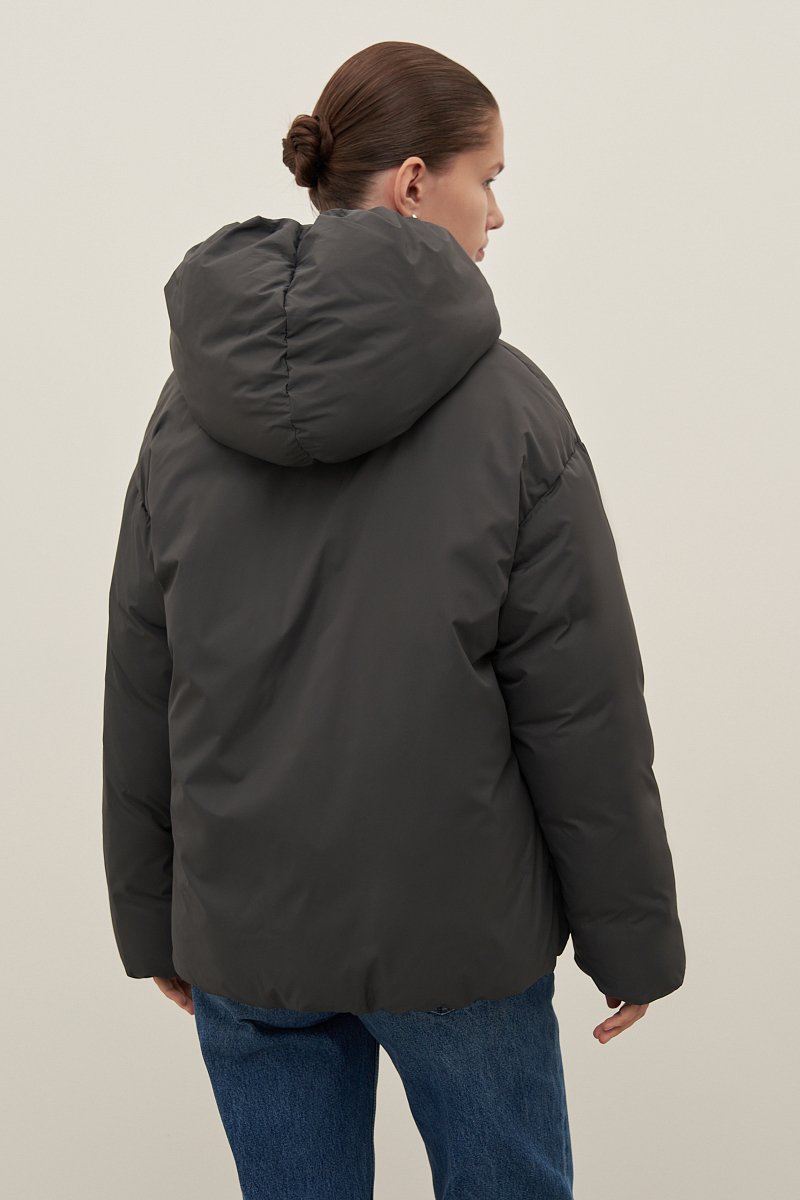 Куртка утепленная свободного силуэта, Модель FAD11041, Фото №4