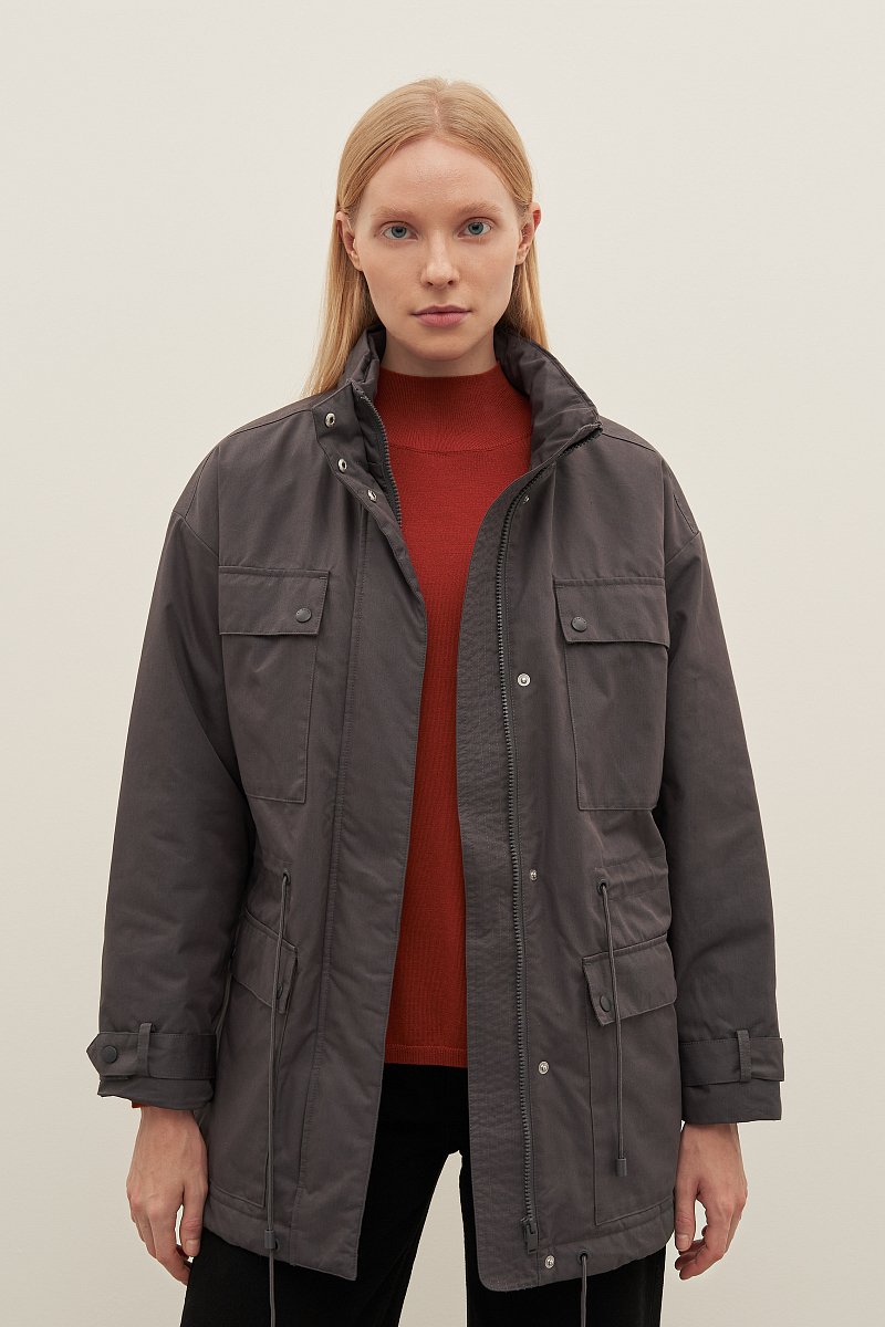 Женская куртка с капюшоном, Модель FAD11051, Фото №1