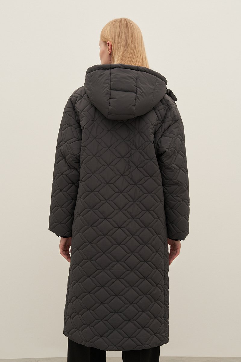 Стеганое женское пальто, Модель FAD11088, Фото №5