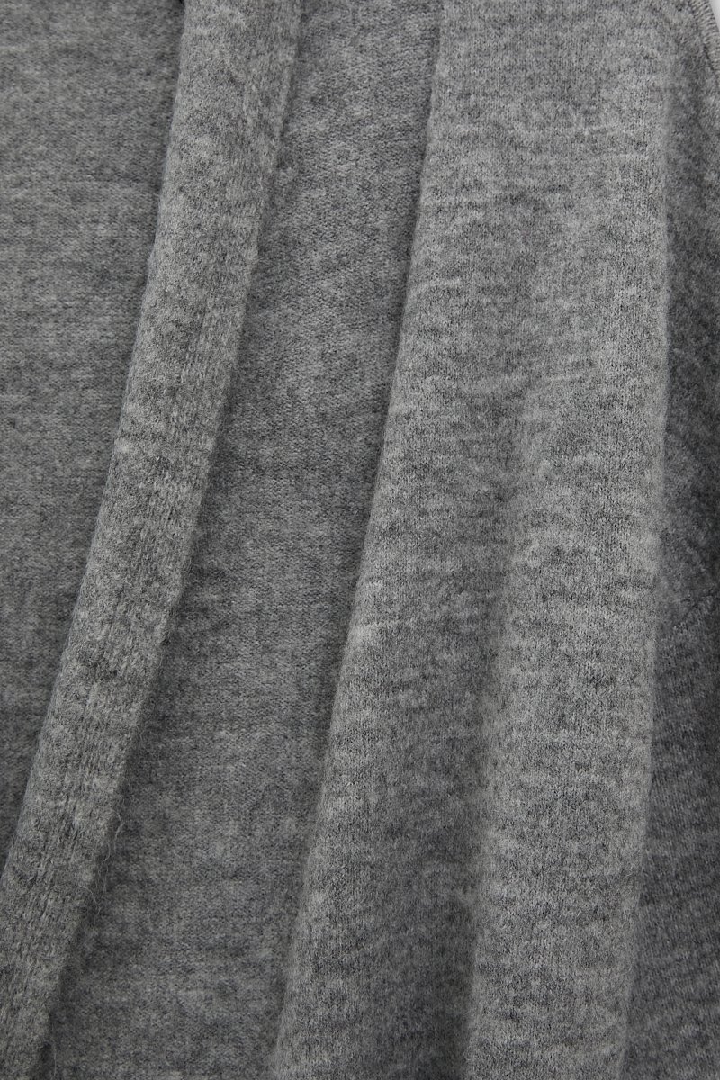 Пальто прямого силуэта с шерстью, Модель FAD11104, Фото №5