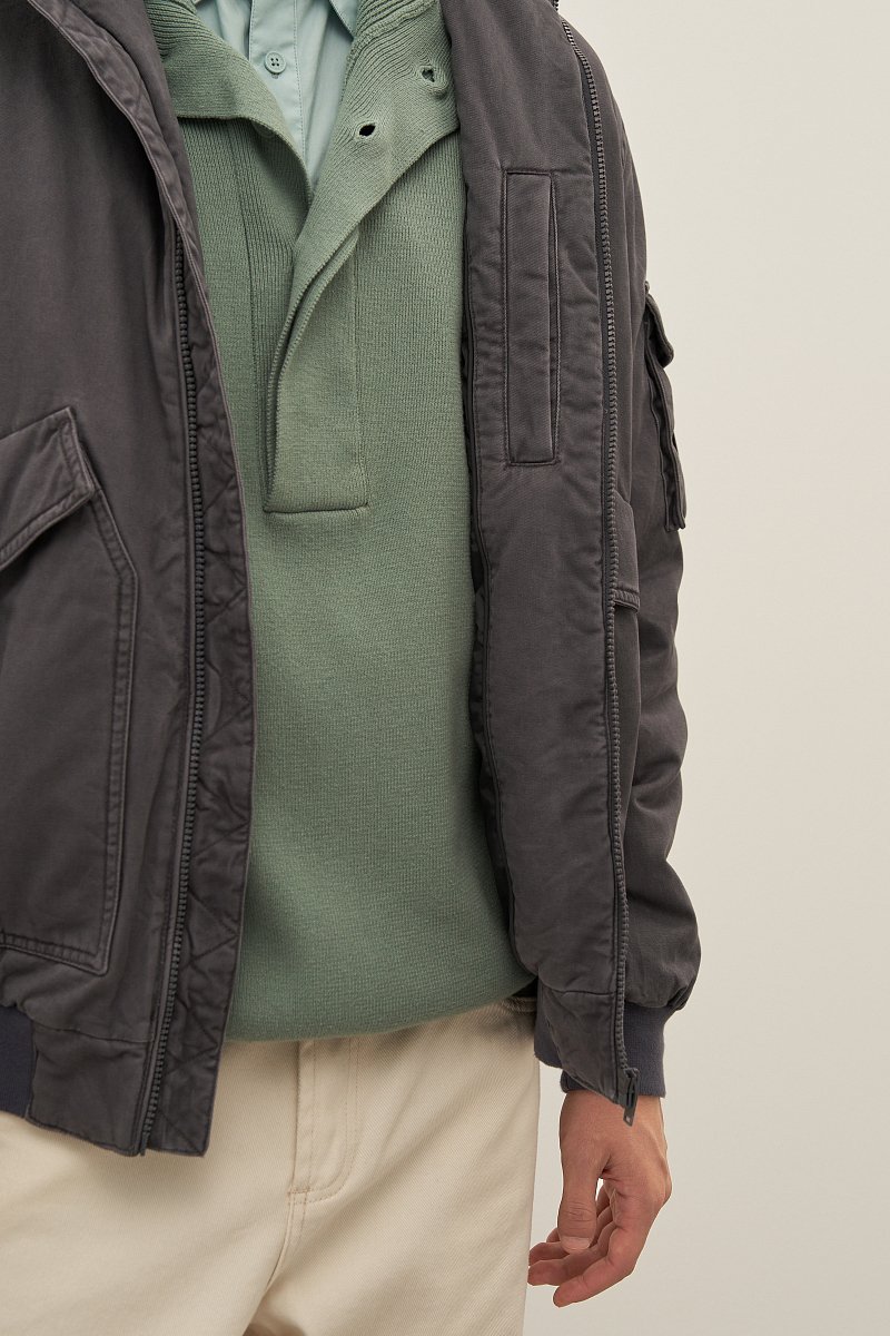 Куртка утепленная из хлопка, Модель FAD210102, Фото №6