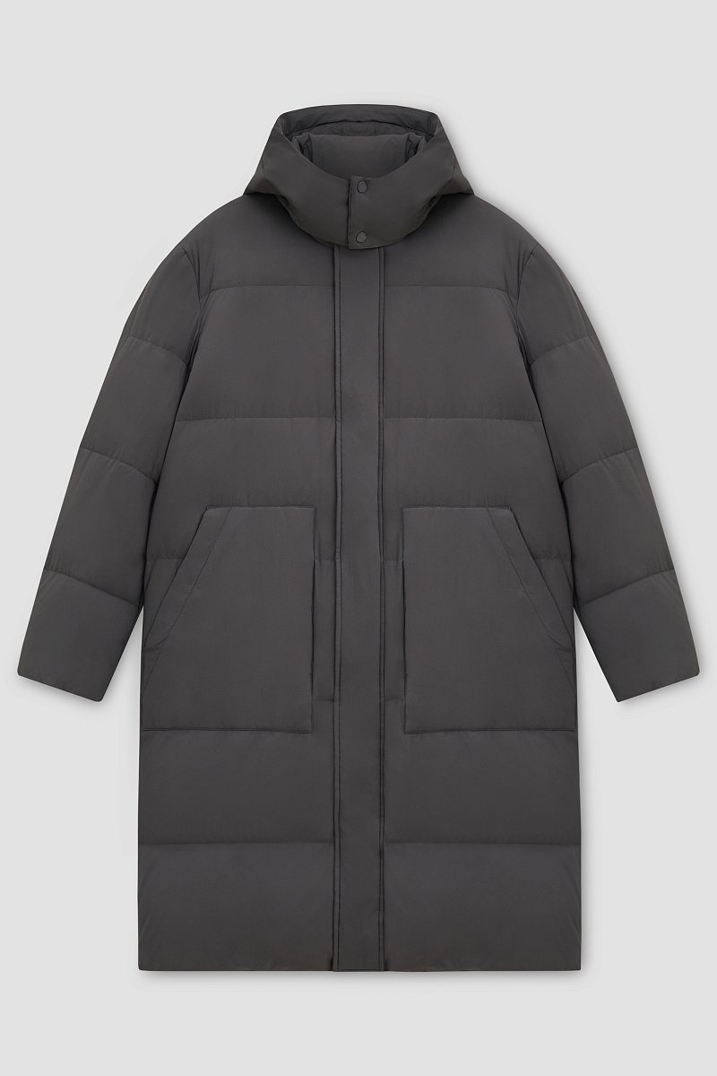 Пуховое мужское пальто, Модель FAD21010, Фото №8
