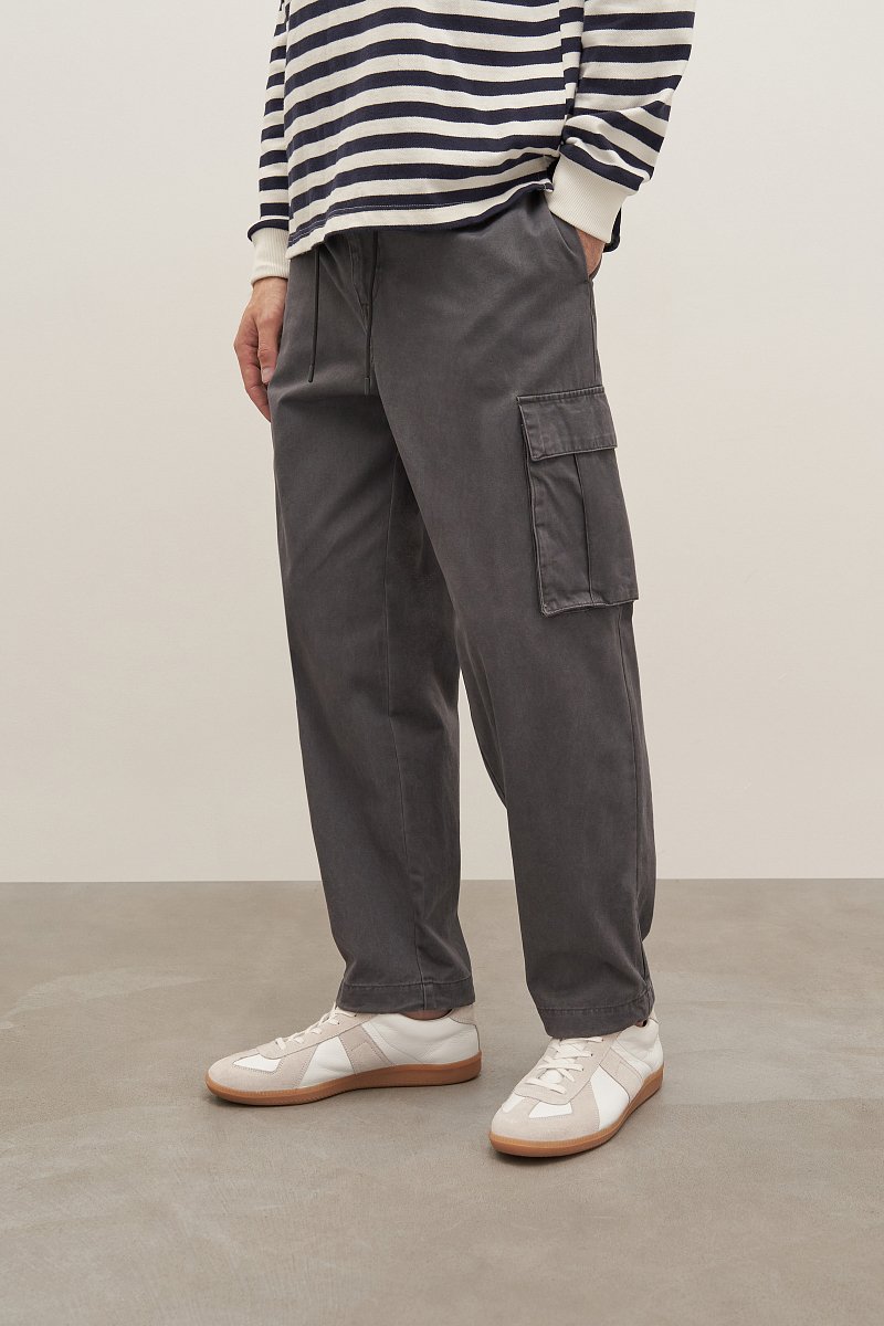 Мужские брюки свободного силуэта, Модель FAD21038, Фото №3